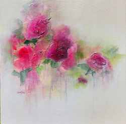 Pink Melodies I by Hong Zhu